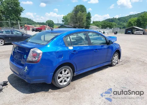 2010 Nissan Sentra 2.0Sr from USA, damaged, VIN 3N1AB6AP7AL668107